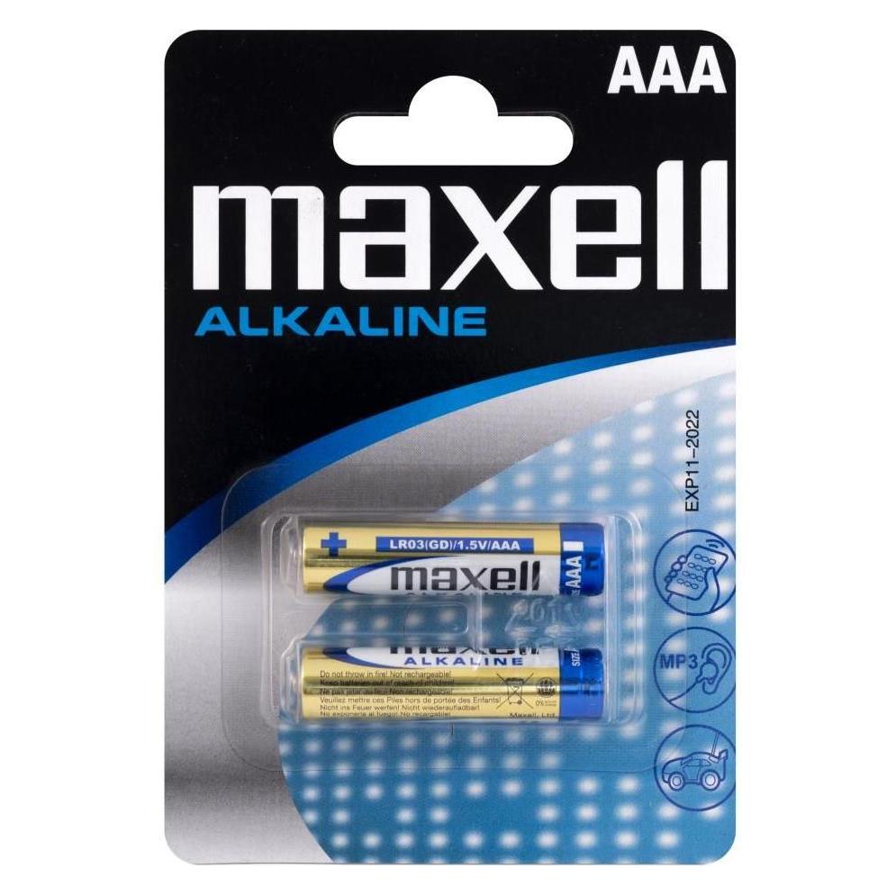Maxell Batterie AAA 2 Stück (2 Stk., AAA) (723920)