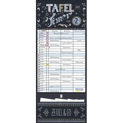 Tafeltimer für 2 mit Zetteltasche 2027