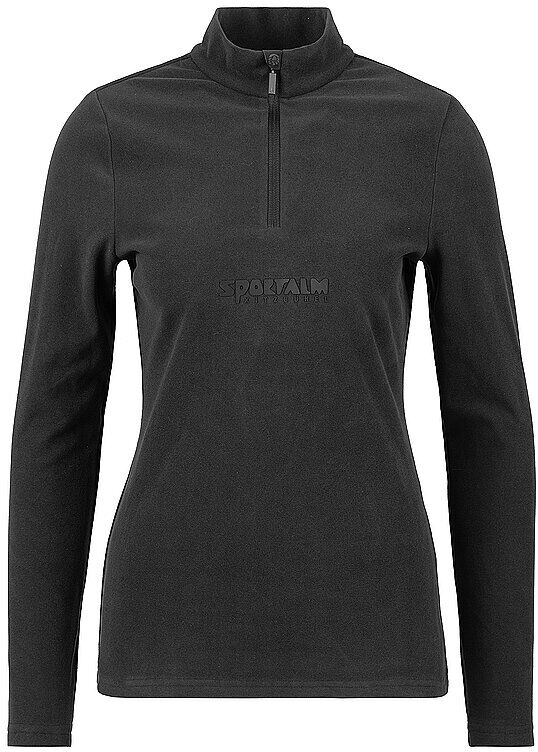 SPORTALM Damen Unterzieh Zipshirt schwarz   38 W