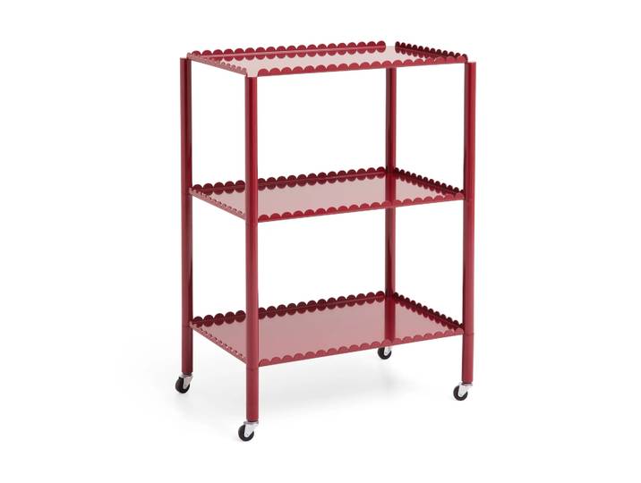 HAY Arcs Trolley High Servierwagen Auburn red
