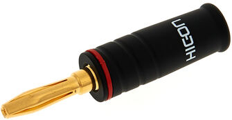 Hicon Banana Plug Red BM07 rouge