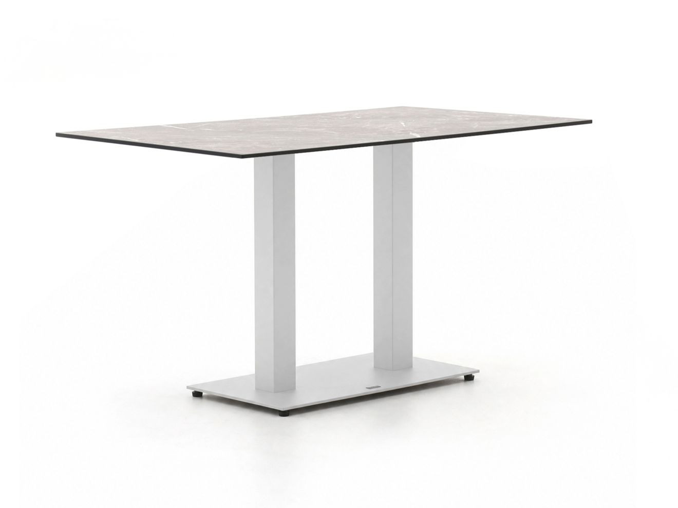 Forza Furniture Tuineettafel Forza - Rechthoekig - Grijs - B/D/H: 120 x 73 x 70 cm