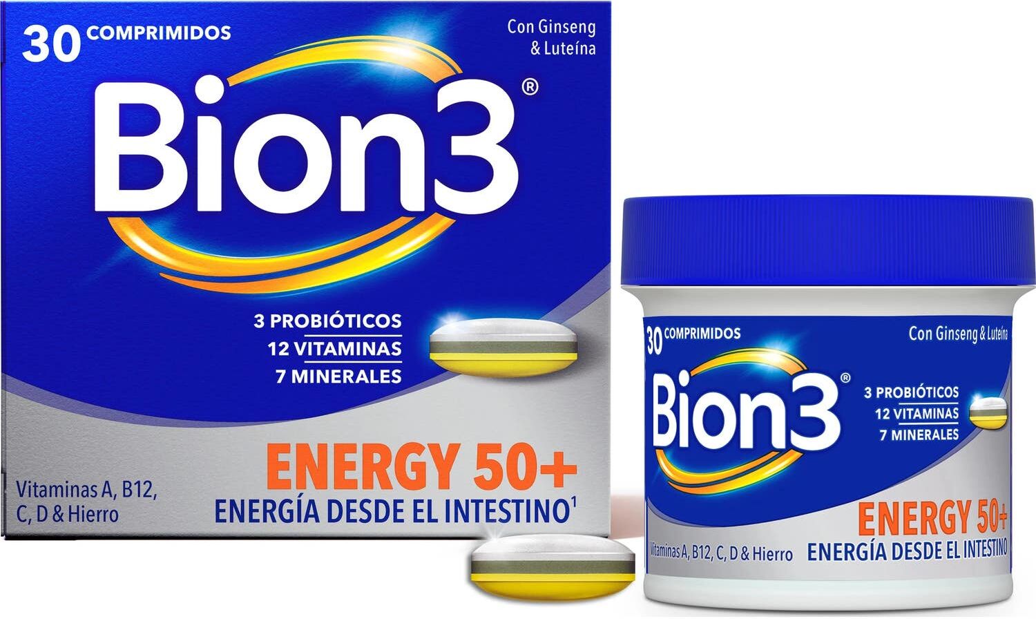MERCK Bion 3 Energy 50+ 30comp