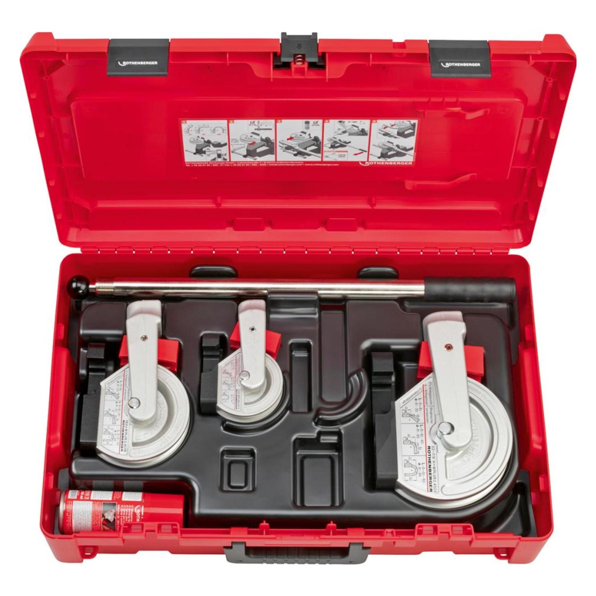 Rothenberger ROBEND H+W Plus Set, 15-18-22 mm (24505)