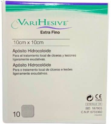 VARIHESIVE Extra Fino Apósito 10×10cm 10uds