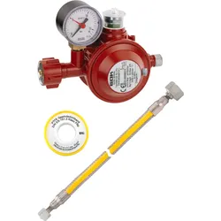 GOK Herdanschlußset Pro 1,5kg/h 50mbar KLF UEDS MWS G1/4 LH UEMxIG RP1/2 x 1000