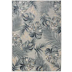 benuta Basic In- & Outdoor-Teppich Flora Multicolor 120x170 cm - Teppich für Balkon, Terrasse & Garten