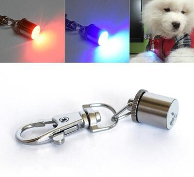 Inspired Deals LED Dog Collar Light Blinking Pendant For Night Safety Blinking Pendant