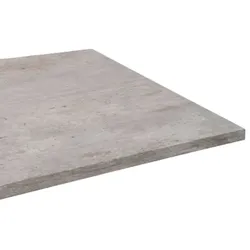 Restootab - Tischplatte 120x70 Dekor Naturbeton