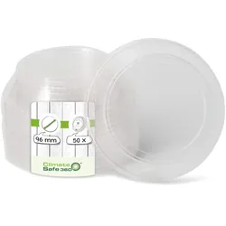 greenbox - PLA-Kombi-Deckel Ø 96 mm, geschlossen, 50 St.