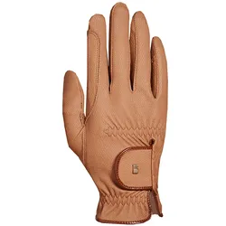Roeckl ROECK-GRIP Unisex Reithandschuhe caramel, Größe: 9