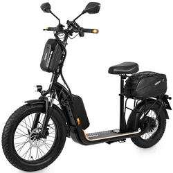 VIRON E-Scooter - XI-1500-EEC - schwarz, MaxRange 25Ah