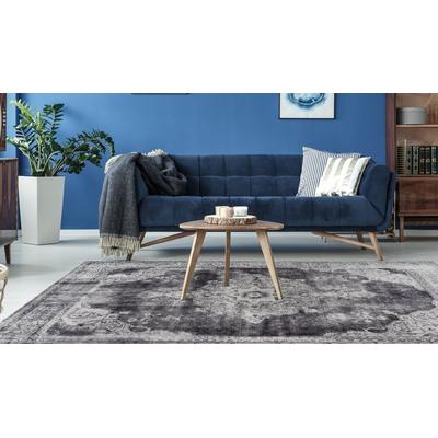 Teppich ARTE ESPINA "Vintage 8400", grau (hellgrau), B:140cm H:9mm L:200cm, Kunstfaser, Teppiche, Teppich, Vintage Design, Wohnzimmer