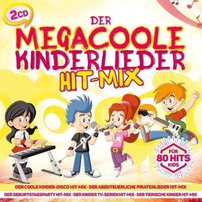 Der megacoole Kinderlieder Hit-Mix 80 Hits f Kids - Various, CD, 9003549552093
