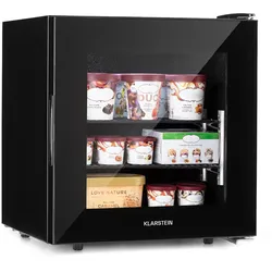 IceAge 36 Gefrierschrank 36 Liter EEK E 2 Etagen Thermostat Glasfront