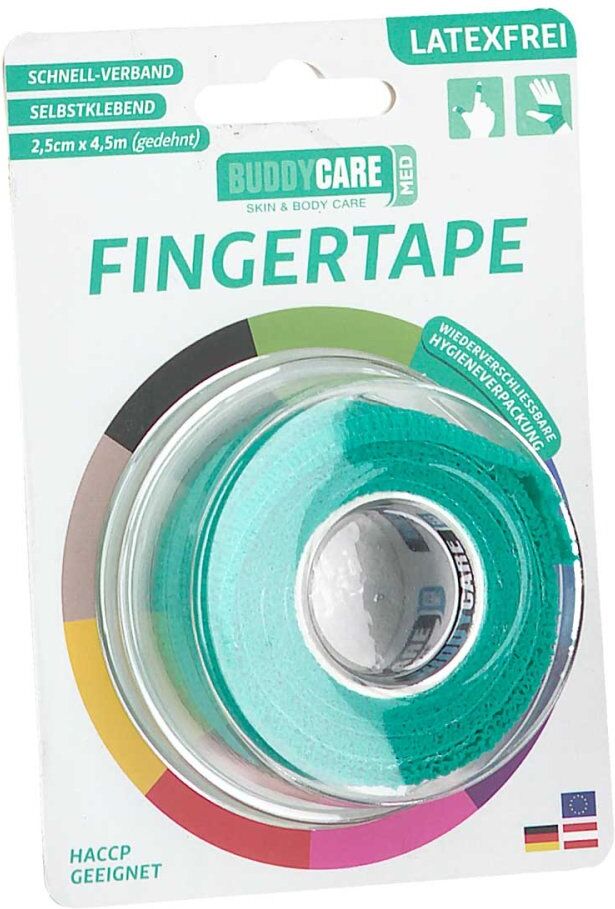 Buddycare Fingertape latexfrei grün