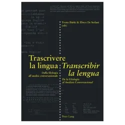 Trascrivere la lingua- Transcribir la lengua, Schulbücher von Yvette Bürki, Elwys De Stefani