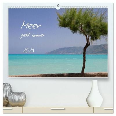 Meer geht immer (hochwertiger Premium Wandkalender 2027 DIN A2 quer), Kunstdruck in Hochglanz