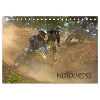 Motocross (Tischkalender 2027 DIN A5 quer), CALVENDO Monatskalender