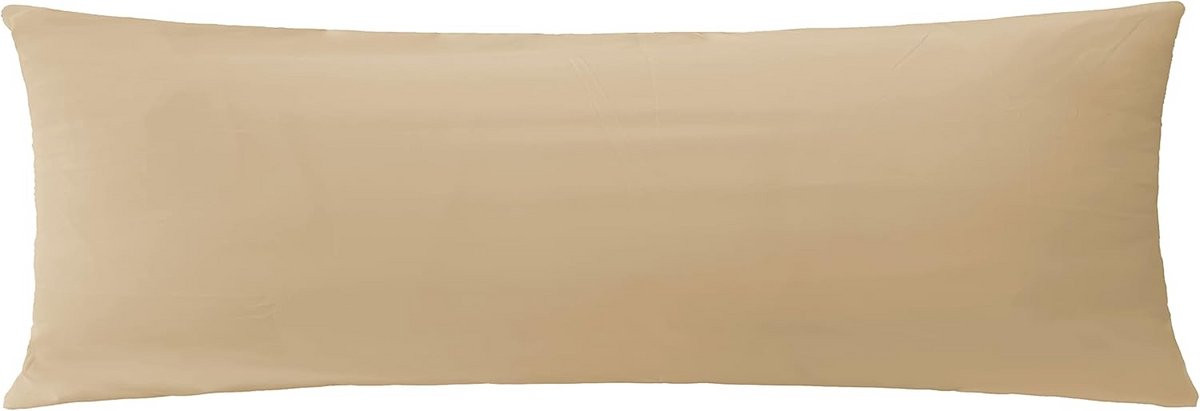 Zachte geborstelde microfiber kussensloop met rits voor lichaamskussens