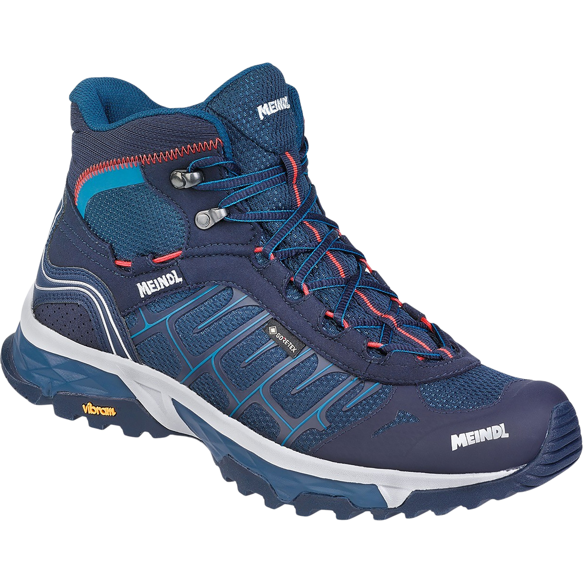 Meindl Finale Mid GTX Herren Wanderschuhe blau Größe 44 Trekking Wasserdicht