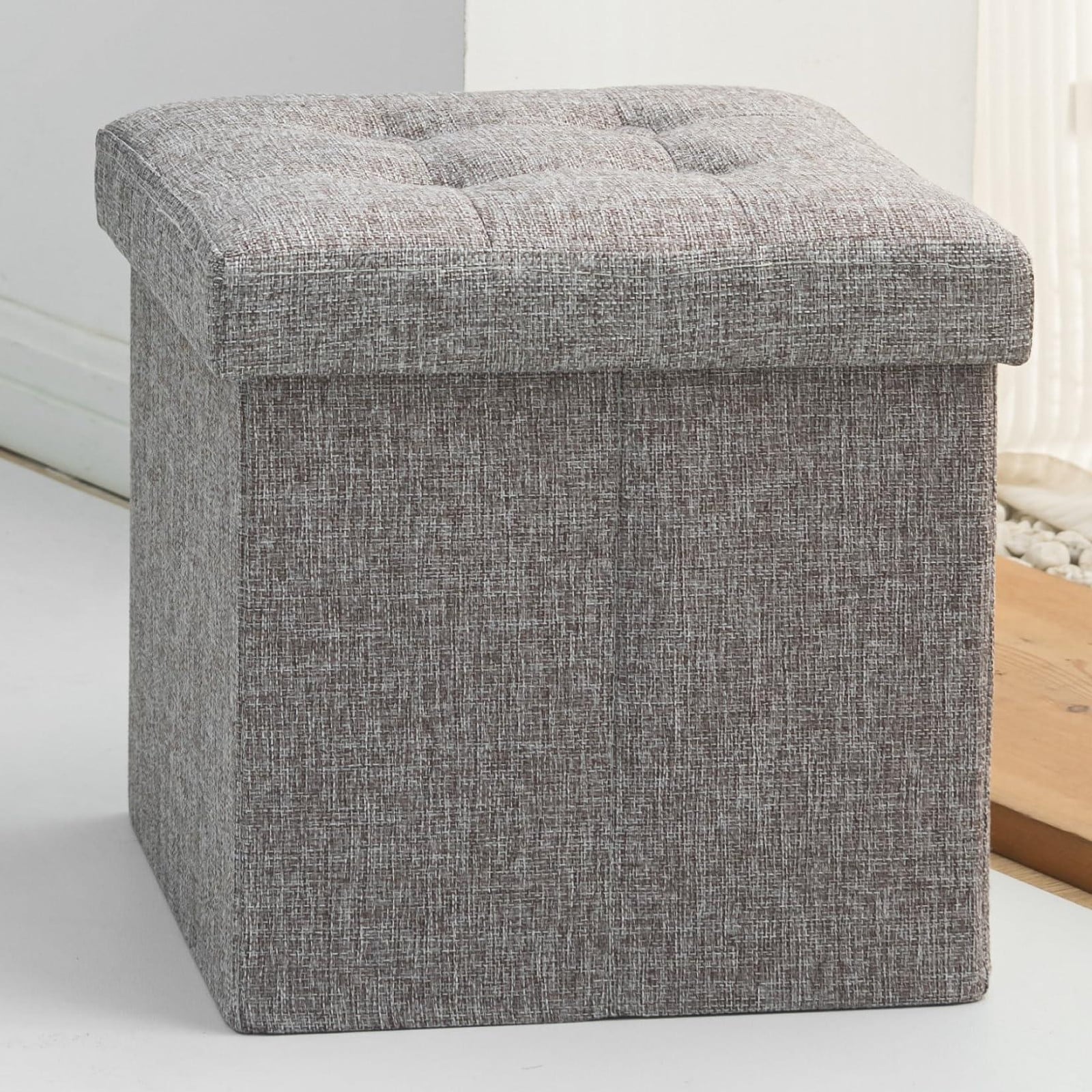 Solid Opvouwbare opbergbox met deksel, grijs