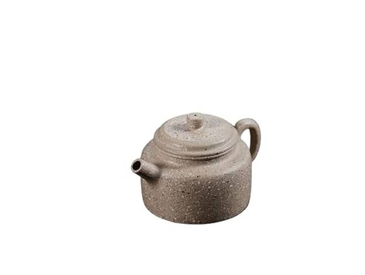 loeusjfnr Kung-Fu-Teekanne für Zubereiten von Tee 160 ml Lila Ton Teekannen Handgemachte Topf Rohes Erz Grober Sand Weiß Jade Segment Schlamm Tee Einweichen Wasserkocher Zisha Teaset Keramik-Tee-Set
