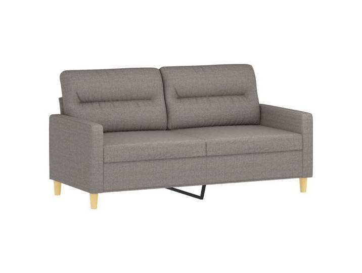 LMT - TOP@Canapé à 2 places - Design accrocheur - Sofa 2 personnes Classique - Taupe 140 cm Tissu CC49448