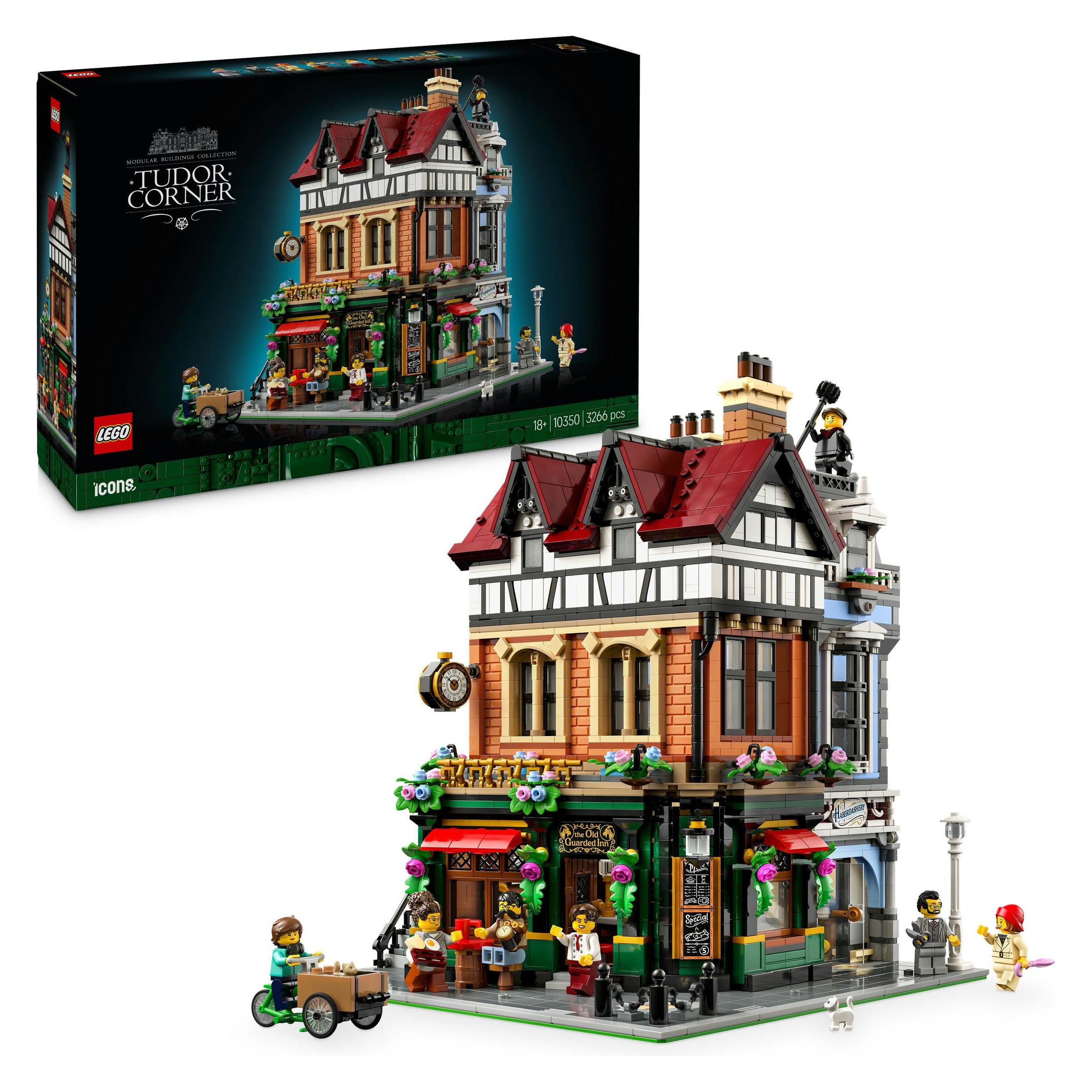 LEGO Eckhaus im Tudorstil (LEGO Icons, LEGO Seltene Sets) (10350)