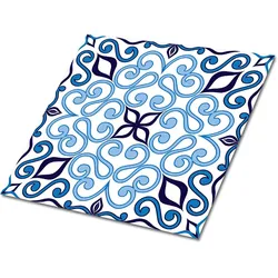 FLIESENAUFKLEBER 9 Stück 30x30 cm selbstklebend Arabisches Muster