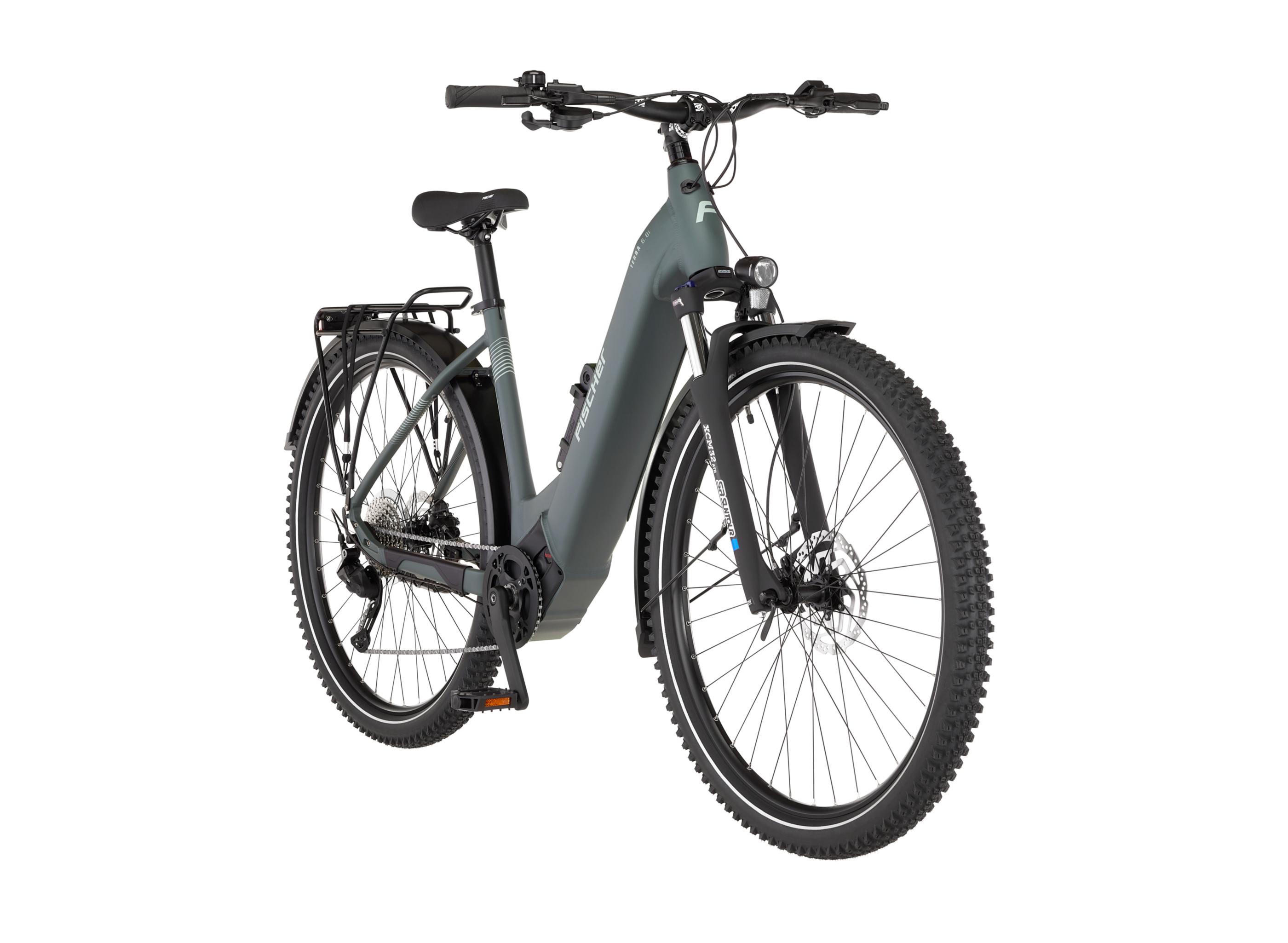 FISCHER E-Bike ATB TERRA 6.8I 711 43 ULTIMATE, Rahmenhöhe 43 cm, Akku 711 Wh, Mittelmotor, Kettenschlatung