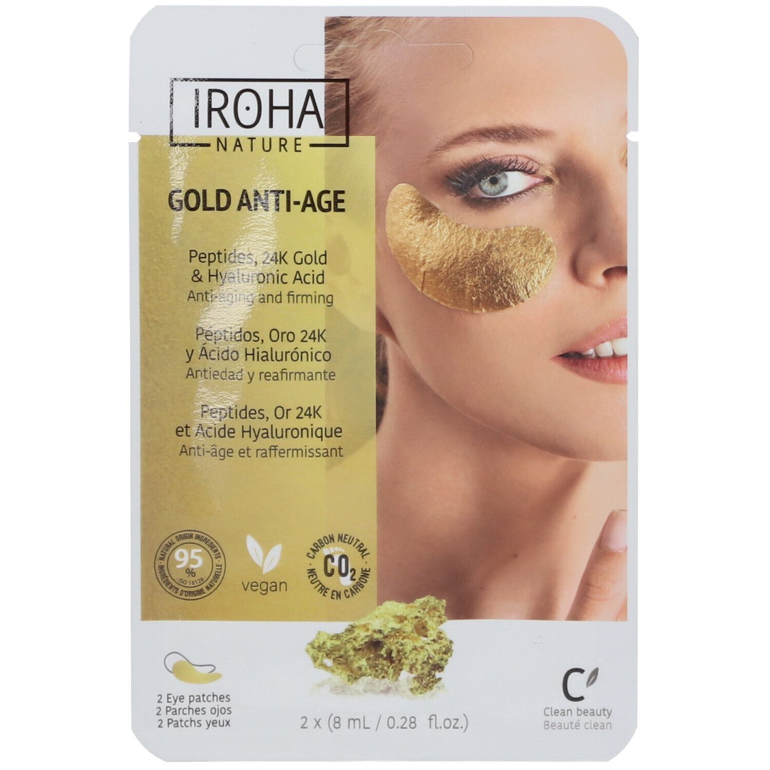 Iroha Patch Yeux Extra Fermete 16 ml Pflaster