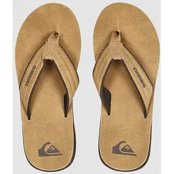 Quiksilver Carver Nubuck Sandalen tan / pattern_1 Gr. 40