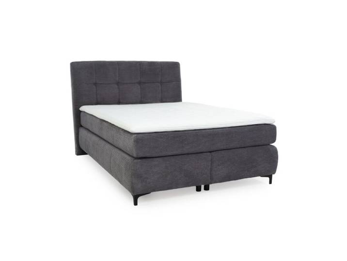 Trendstore Jale Boxspringbett in Cord in verschiedenen Größen