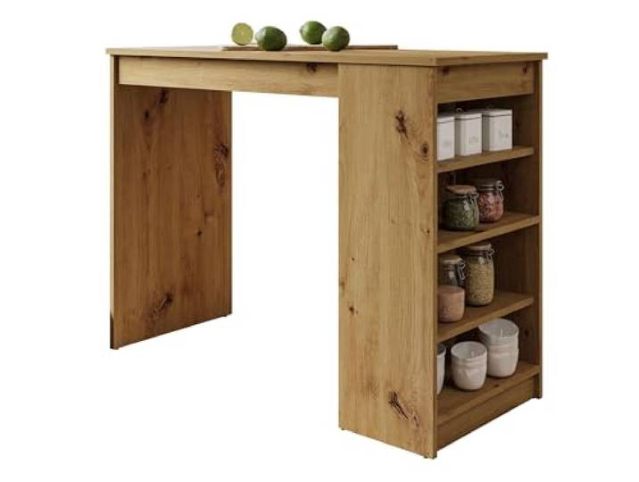Mirjan24 Tisch für Esszimmer Zotino, Stylischer Rechteckiger Küchentisch, Esszimmertisch, Rechteckiger Esstisch (Eiche Artisan)
