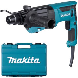 Makita Bohrhammer HR2670, SDS+, 800 W, Schlagkraft 3 Joule