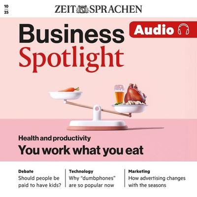 Business Englisch lernen Audio – Health and productivity - Melita Cameron-Wood, Audio, 4069828803145