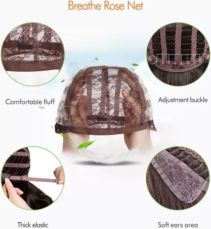 INF Perruque chic pour homme, super légère et respirante 6