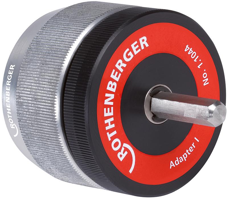 ROTHENBERGER Adapter für Innen- und Außenentgrater (für Rohr-Ø 3-35 / 10-54 mm)