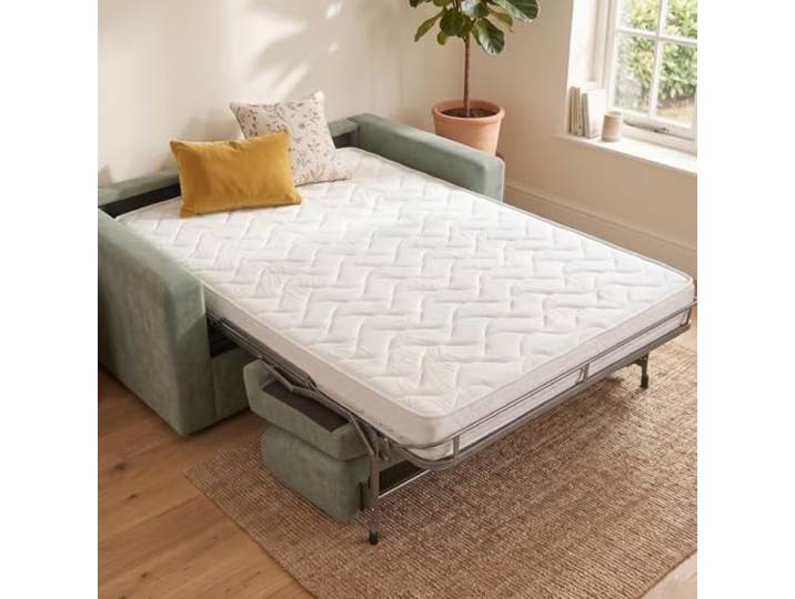 Kaysa Matratze für Doppelbett Lux 160x195 Höhe 14cm Memory Foam, ideal für Klappmechanismus, super ergonomisch, antiallergischer Bezug, hergestellt in Italien