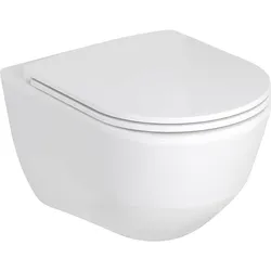 Combi-Pack Laufen Pro S Tiefspüler spülrandlos, Softclose weiß