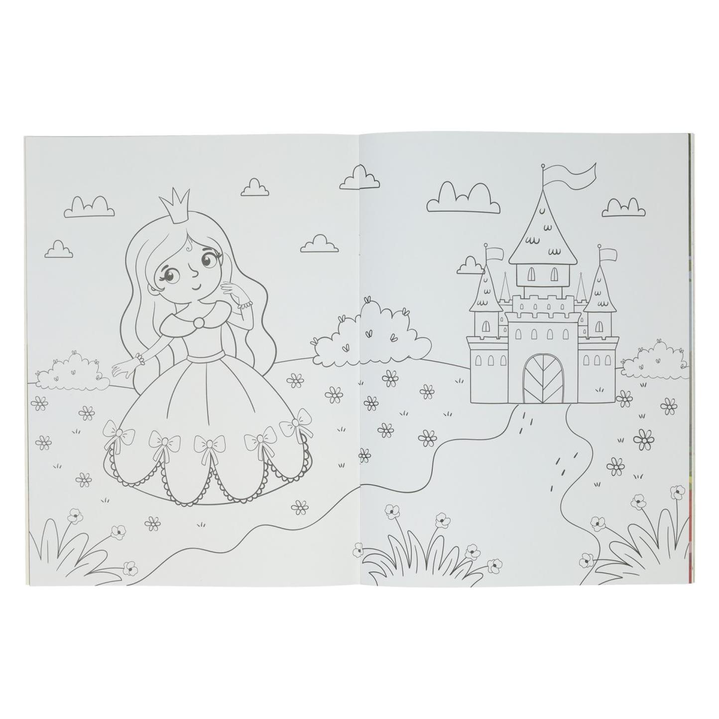 Mal- und Stickerbuch Fantasy (55795330)