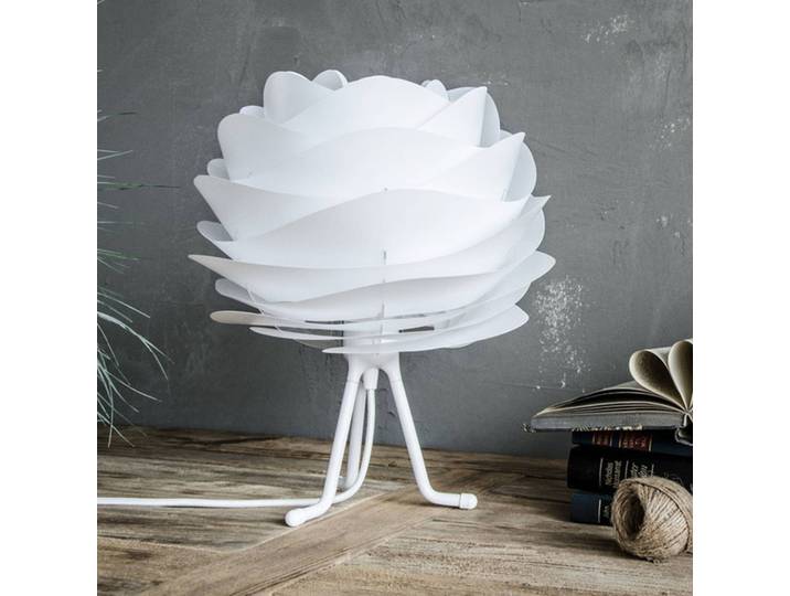 UMAGE Fensterbank Tischlampe Carmina Mini, weiß / opal, für Wohn- / Esszimmer, Aluminium, Design, Tischlampe
