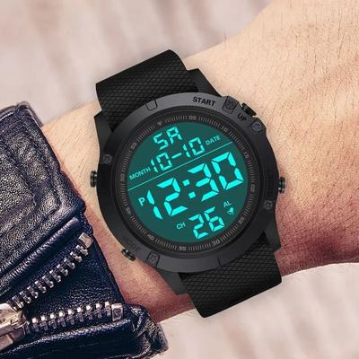 Drop Dash Deals Military Tactical Digital Sports Watch Waterproof LED Backlight Shock Resistant Mens Outdoor Watch Military Tactical Digital Sports Watch Waterproof LED Backlight Shock Resistant Mens Outdoor Watch