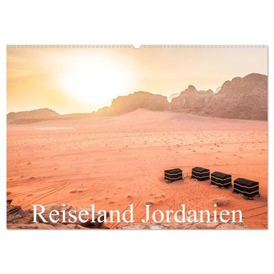 Reiseland Jordanien (Wandkalender 2027 DIN A2 quer), CALVENDO Monatskalender