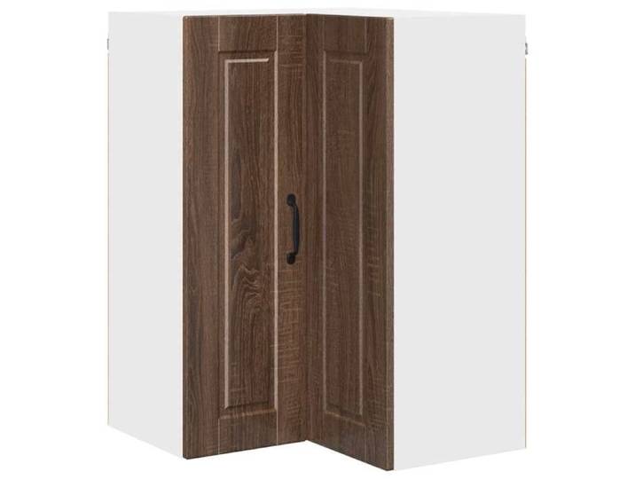 [3623958]Armoire vitrine Buffet bas cuisine Armoire de cuisine Chêne brun 57x57x80 cm Bois d'ingénierie Poids:26.99 Kg