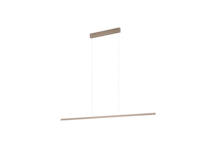 Helestra Led-Hängeleuchte LOOPY-evo, Cappuccino, Metall, länglich, 3x1.2x126.5 cm, RoHS, Lampen & Leuchten, Innenbeleuchtung, Hängeleuchten, Pendelleuchten