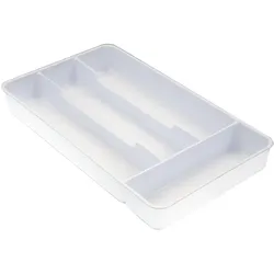 Denox - Besteckhalter 31x18,2x4,3 cm in Weiß