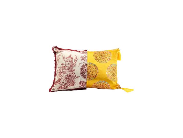 Design Kissen „Hybrid Ottavia“ aus Porzellan Multicolor Seletti