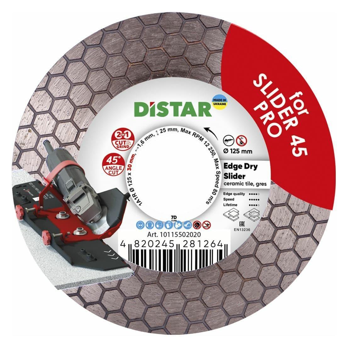 Distar Diamentowa tarcza 125x30 Edge Dry Slider (1038831)